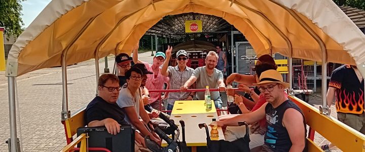 Draisinentour von Kranenburg nach Groesbeek