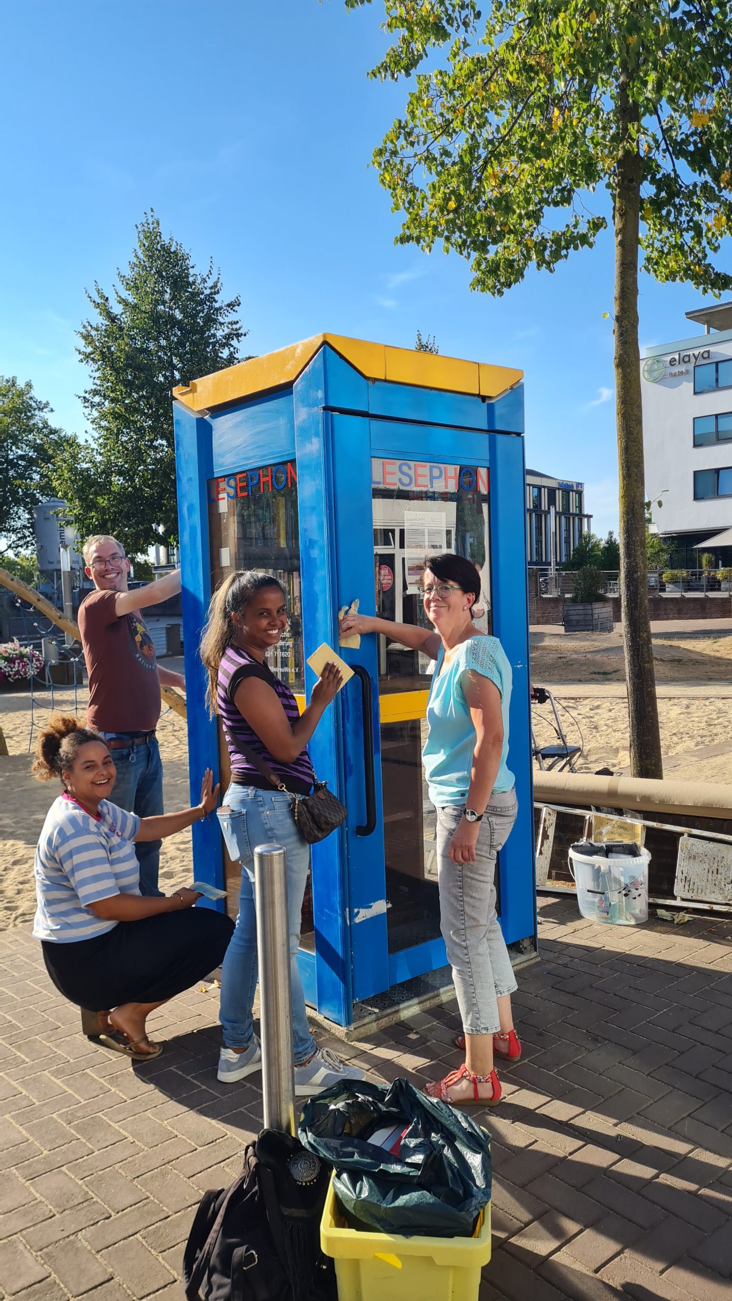 Lesefon erstrahlt im neuen Glanz