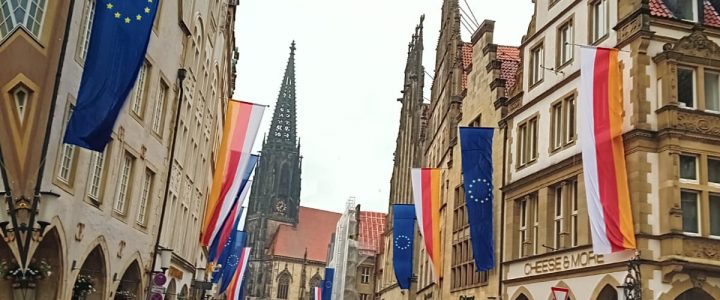 Reisen ohne Koffer – “Eröffnungsspiel” im schönen Münster